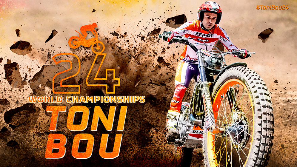 Fondo de pantalla Toni Bou 24 títulos mundiales Fondo de pantalla #ToniBou24