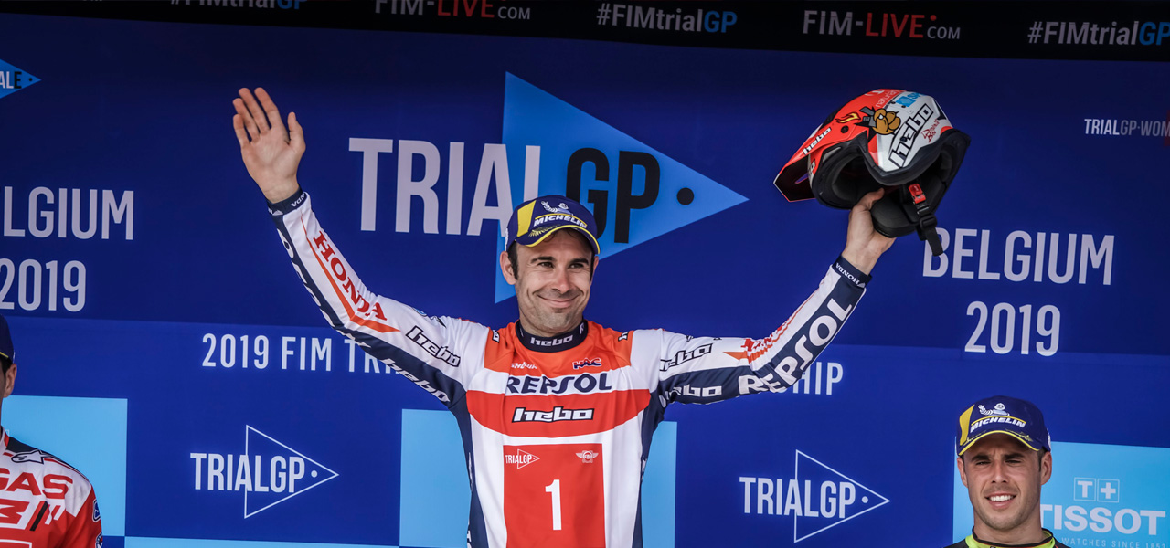 Toni Bou gana en TrialGP bélgica