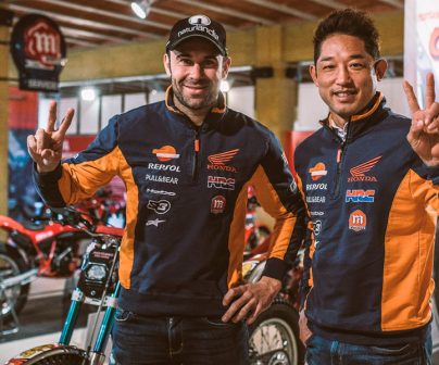 Pilotos Repsol Honda de Trial