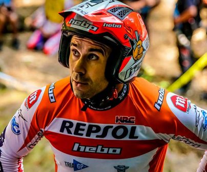 Toni Bou oteando el terreno en TrialGP