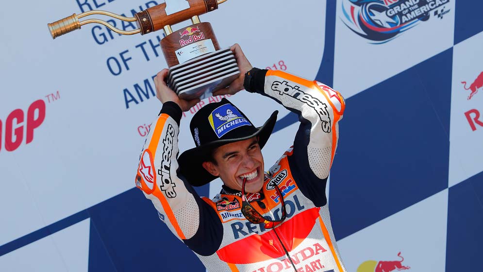 Marc Márquez, seis de seis en Austin