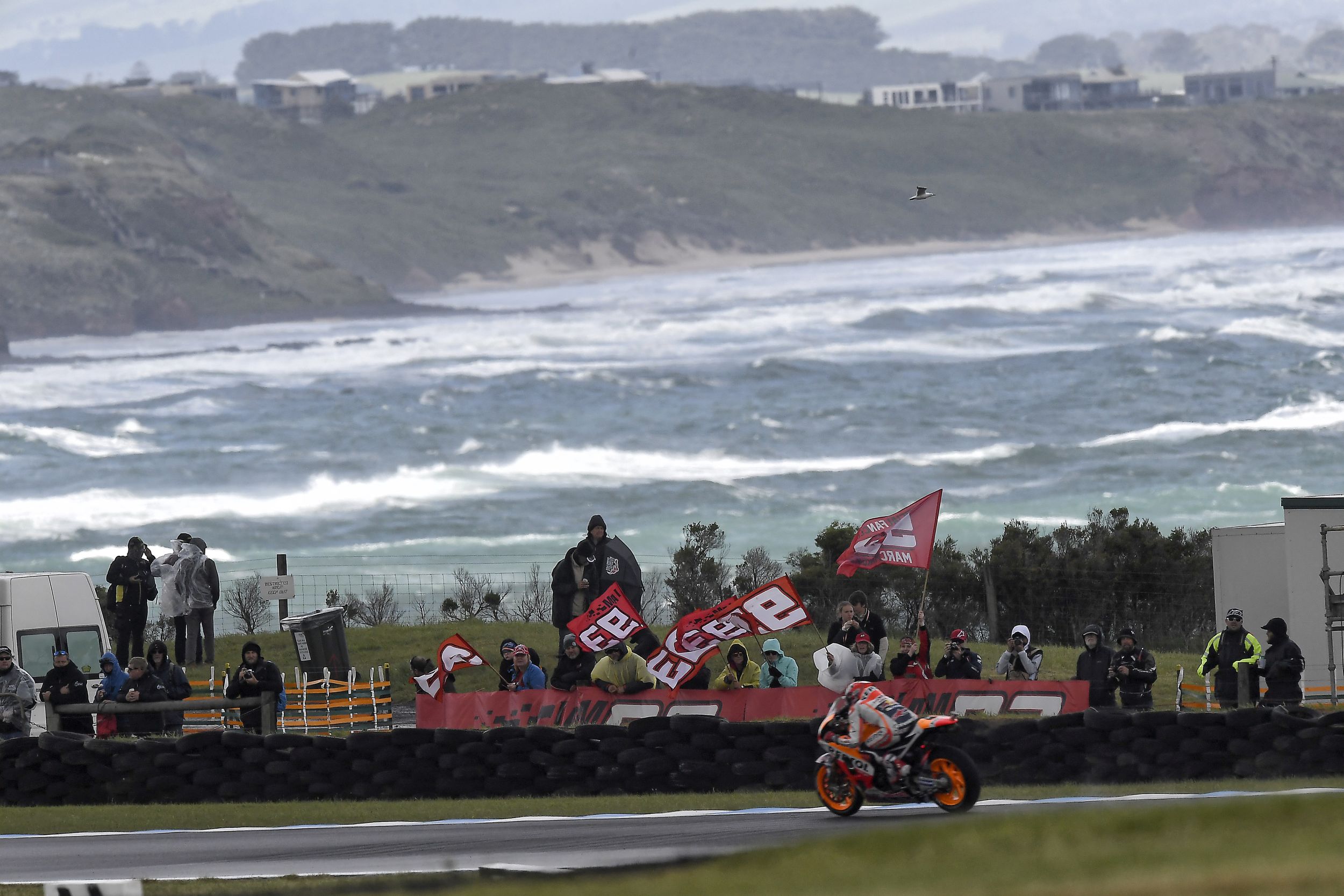 El clima y MotoGP; las carreras más frías