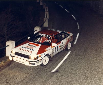 Carlos Sainz en el Rally de Montecarlo