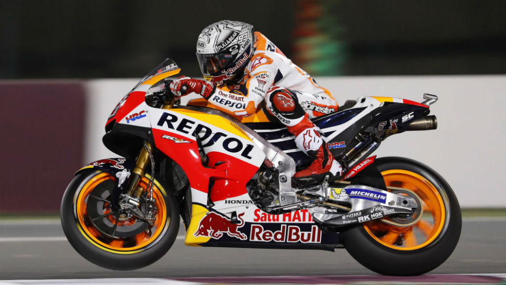 Márquez y Pedrosa estrenan la temporada entre los más rápidos