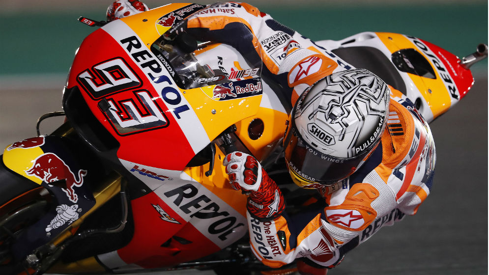 Siguen las pruebas de Márquez y Pedrosa en Catar