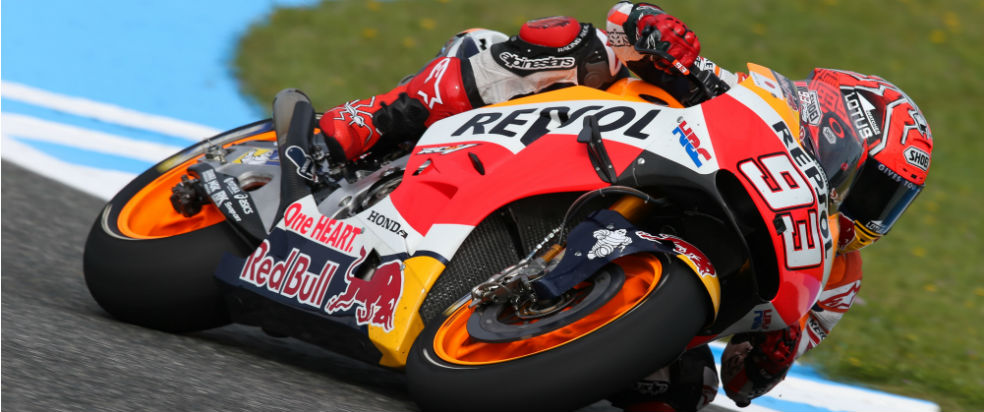 Marc Márquez acaricia la ‘pole’ y saldrá tercero