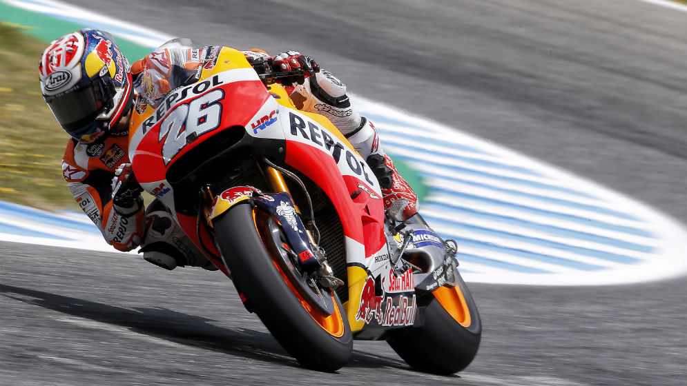 Dani Pedrosa y Marc Márquez, los más rápidos en Jerez