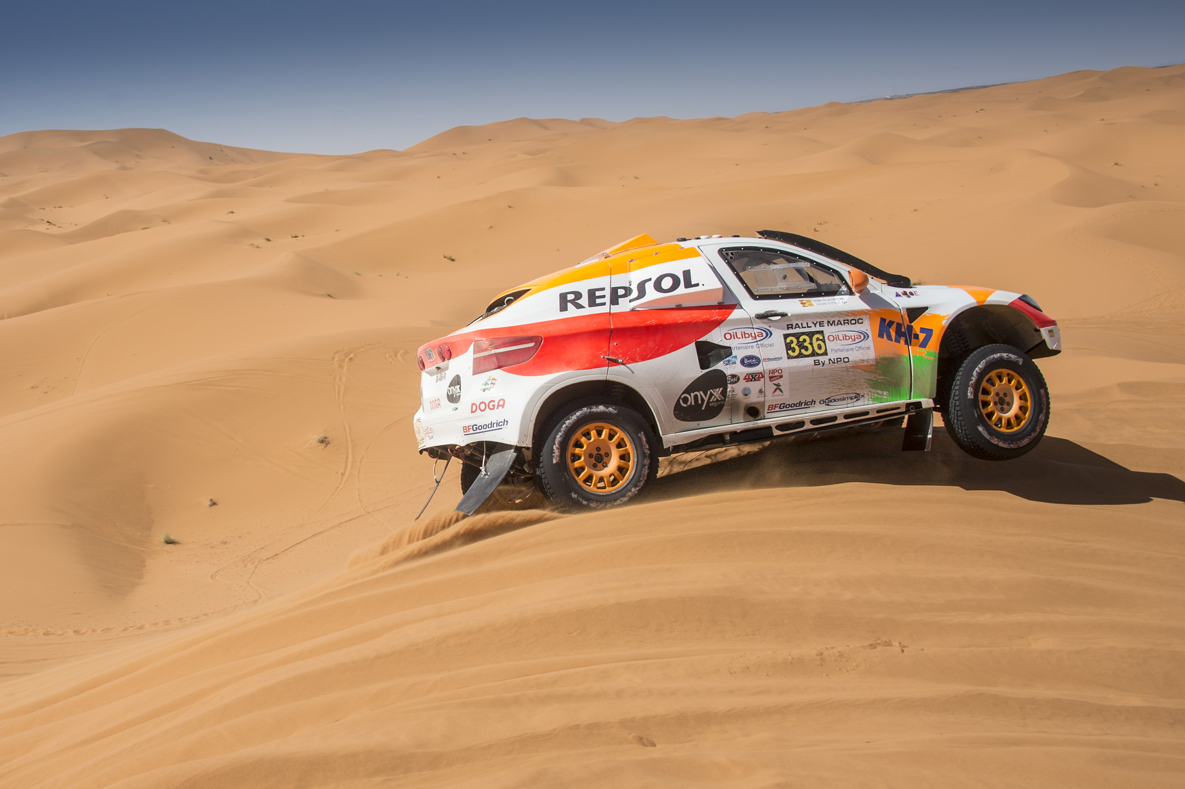 Dunas coche repsol