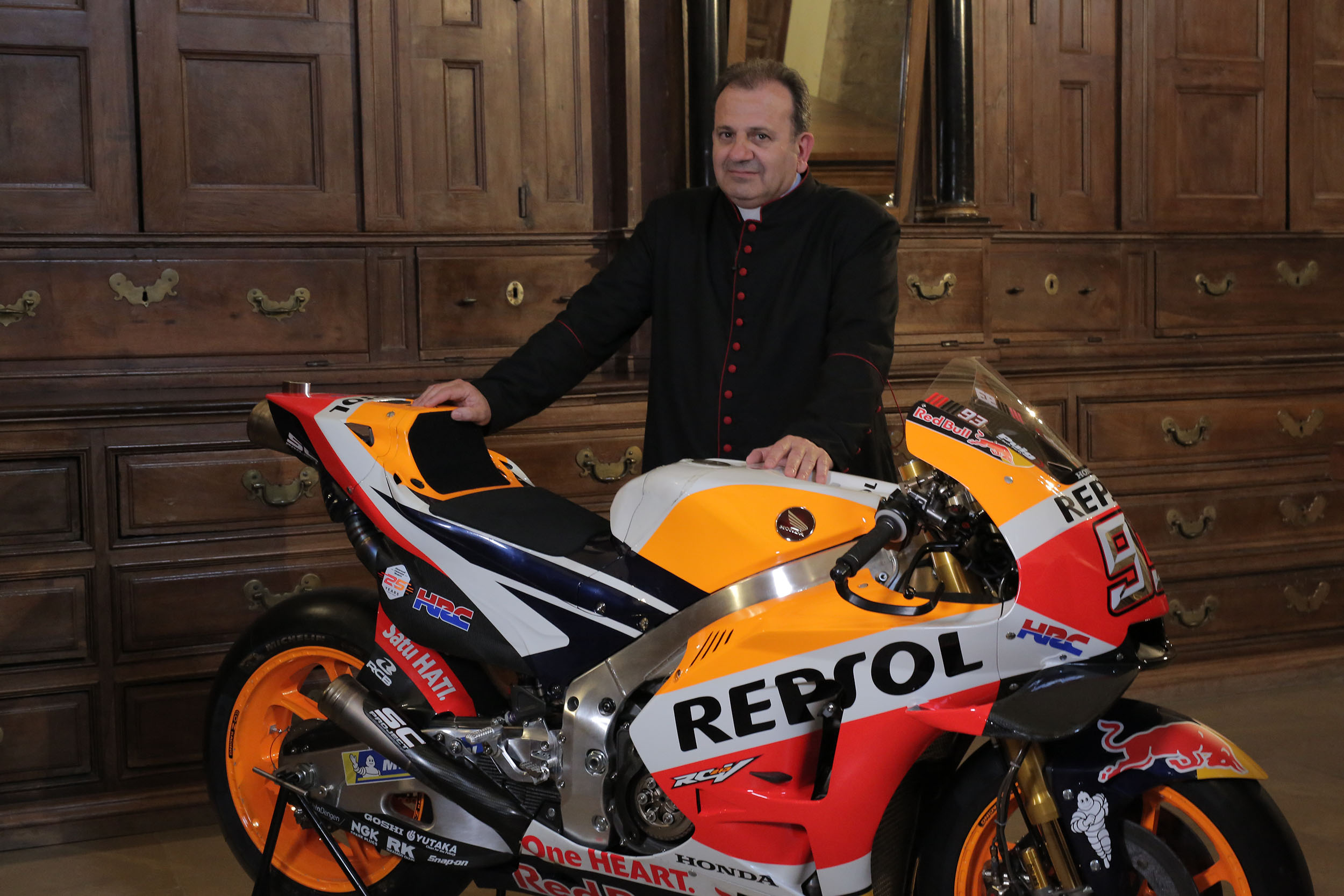 Una pasión divina por el Mundial de motociclismo