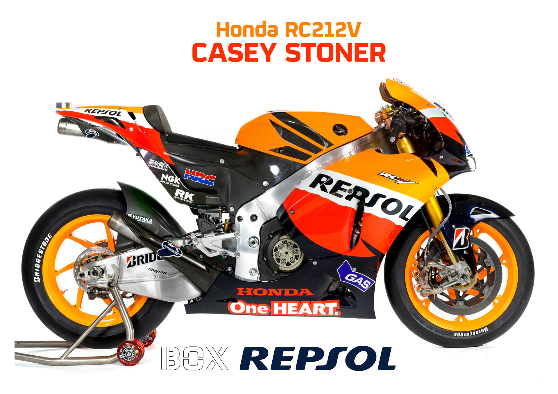 Honda RC212V Honda RC212V. Casey Stoner