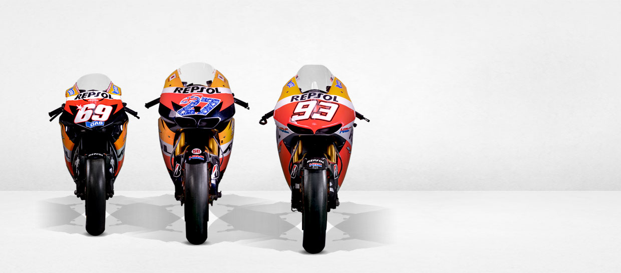 Motos de MotoGP, Campeones del Mundo