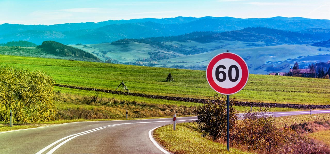 Límites de velocidad en Europa