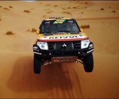 Coche del Rally Dakar de Isidre Esteve