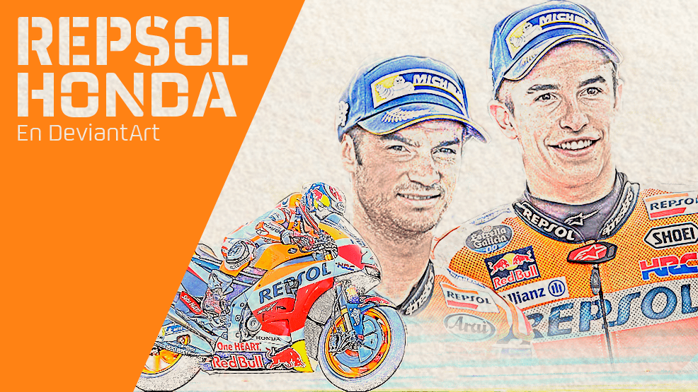 El Equipo Repsol Honda en DeviantArt