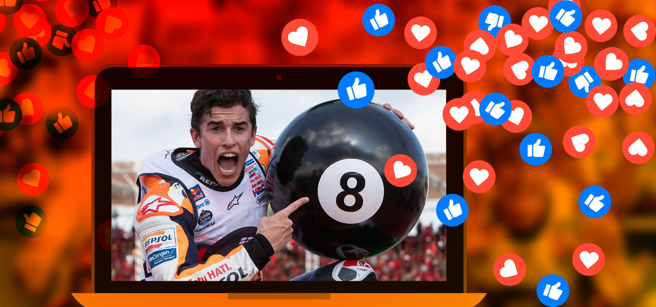 Cuando internet se volvió loco por Marc Márquez: 3 momentos en los que rompió la web