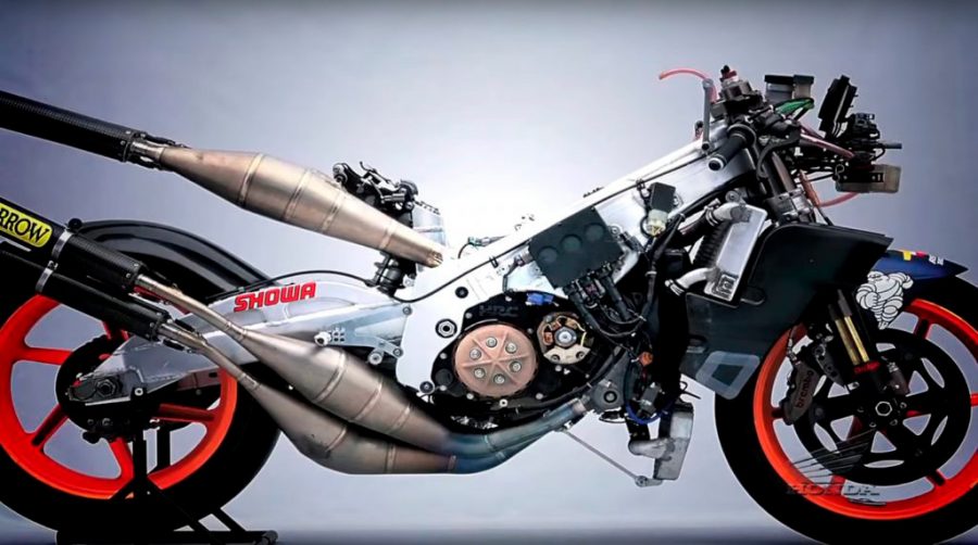 The Honda NSR500 Engine Evolution Box Repsol