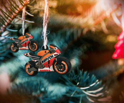 Navidad árbol motos Repsol Honda