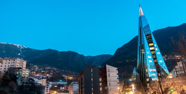 Andorra La Vella Vista de la ciudad de Andorra la Vella