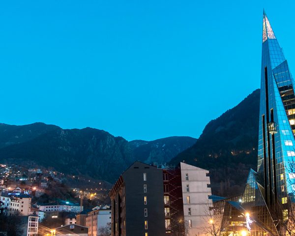 Andorra La Vella Vista de la ciudad de Andorra la Vella