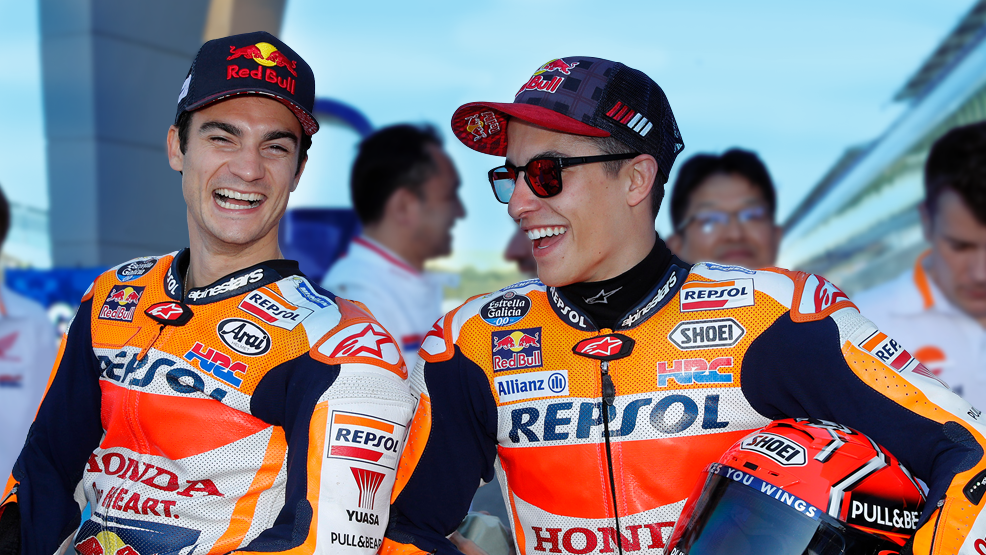 Twitter se vuelca en los campeones Dani Pedrosa y Marc Márquez