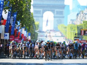 Tour de France finish Tour de France finish