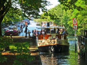 Dagtocht Historische vaarroute naar 't Bassin Dagtocht Historische vaarroute naar 't Bassin