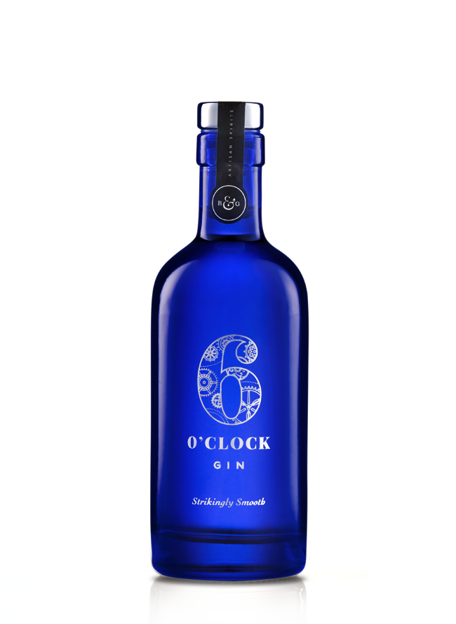 6 O'clock Gin (35cl) 43 ABV. Bramley & Gage