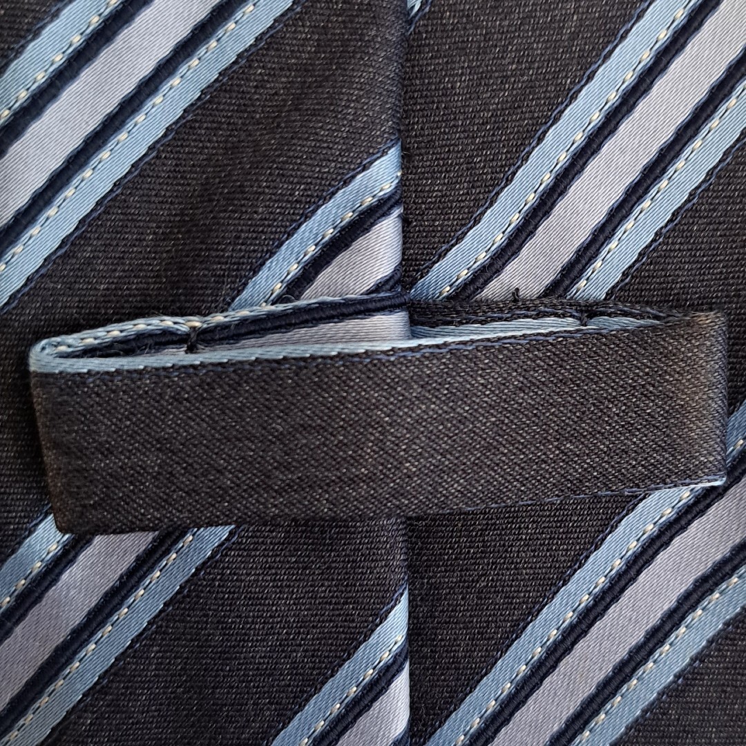 m&s blue tie