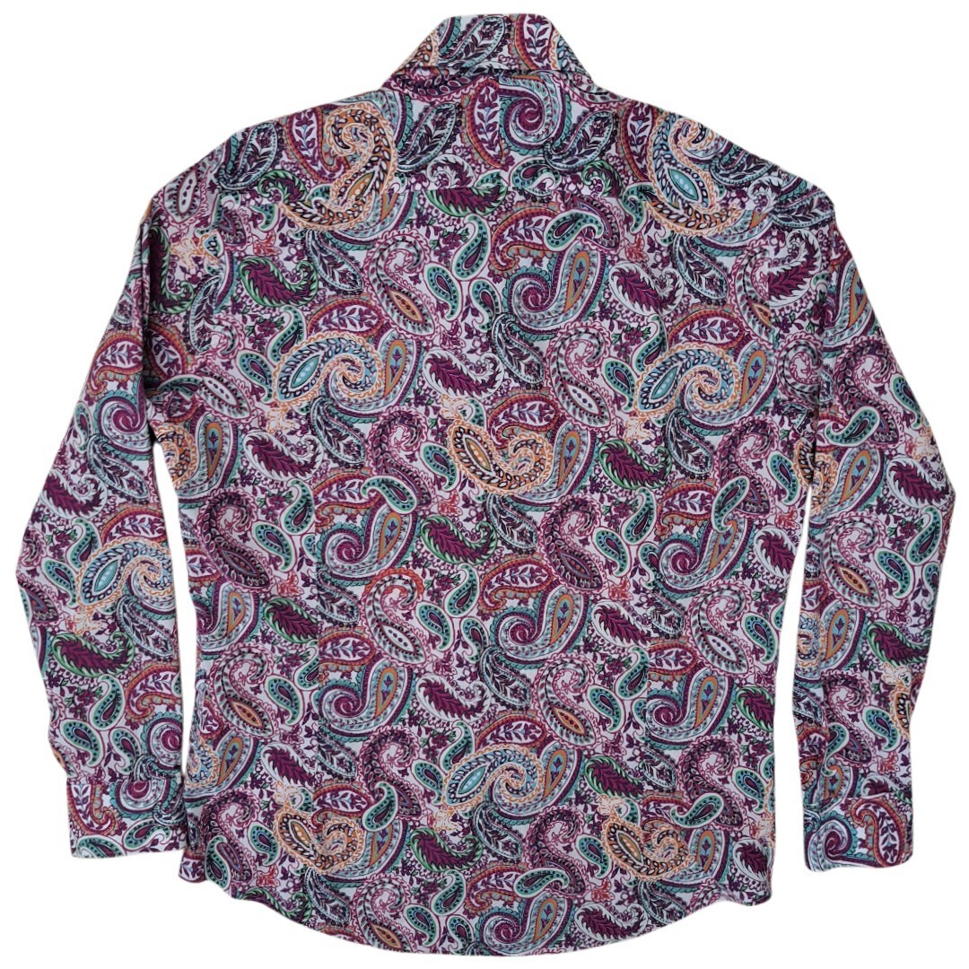 日本製　BEDWIN paisley design shirts BEDWIN & THE HEARTBREAKERS(ベドウィン アンド ザ ハート
