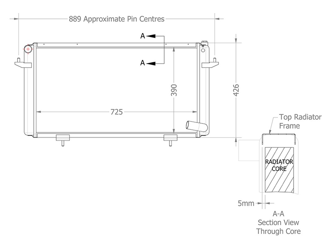 Revotec Electronic Fan Conversion Kit Britpart