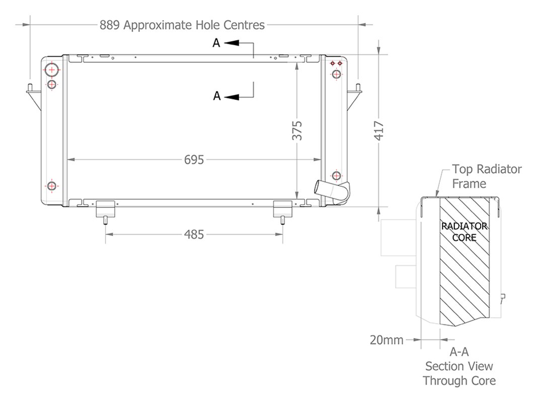 Revotec Electronic Fan Conversion Kit Britpart