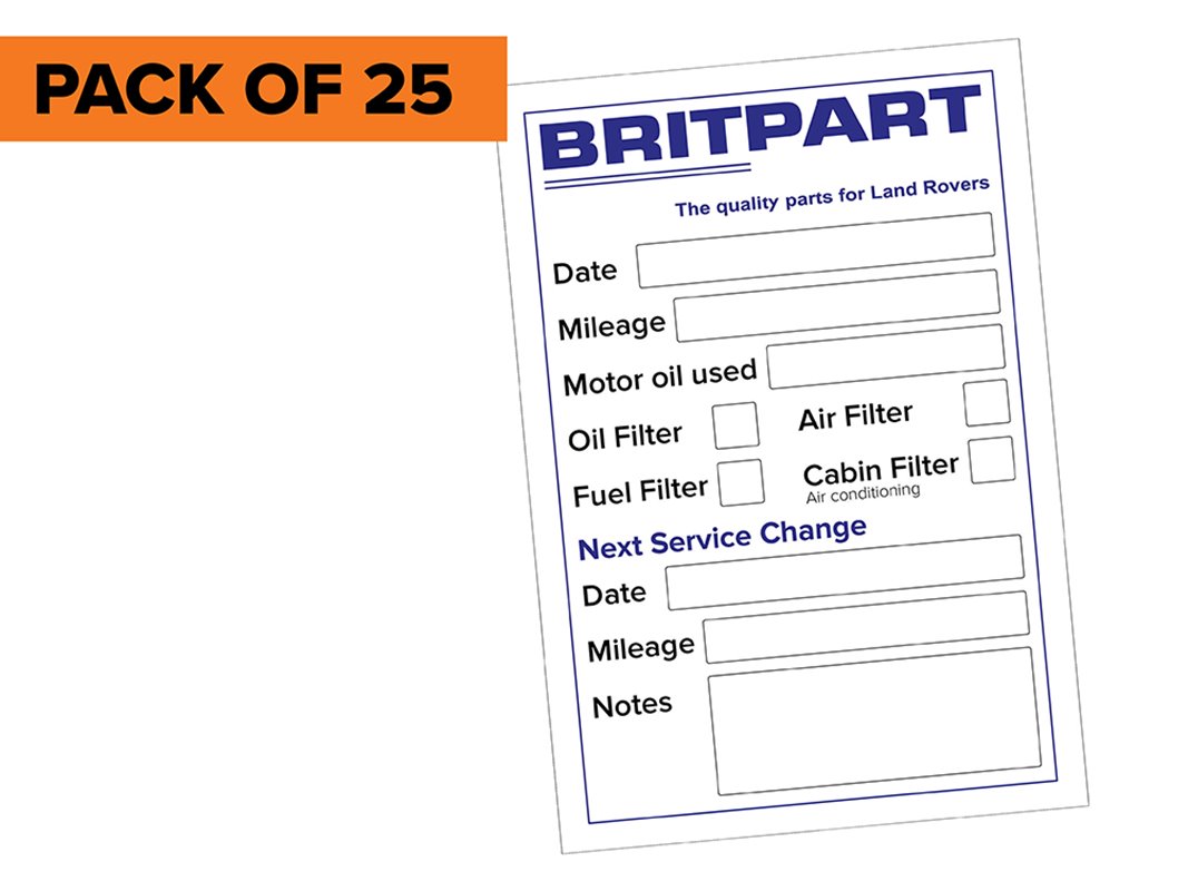 Service Kits Land Rover Parts UK Britpart