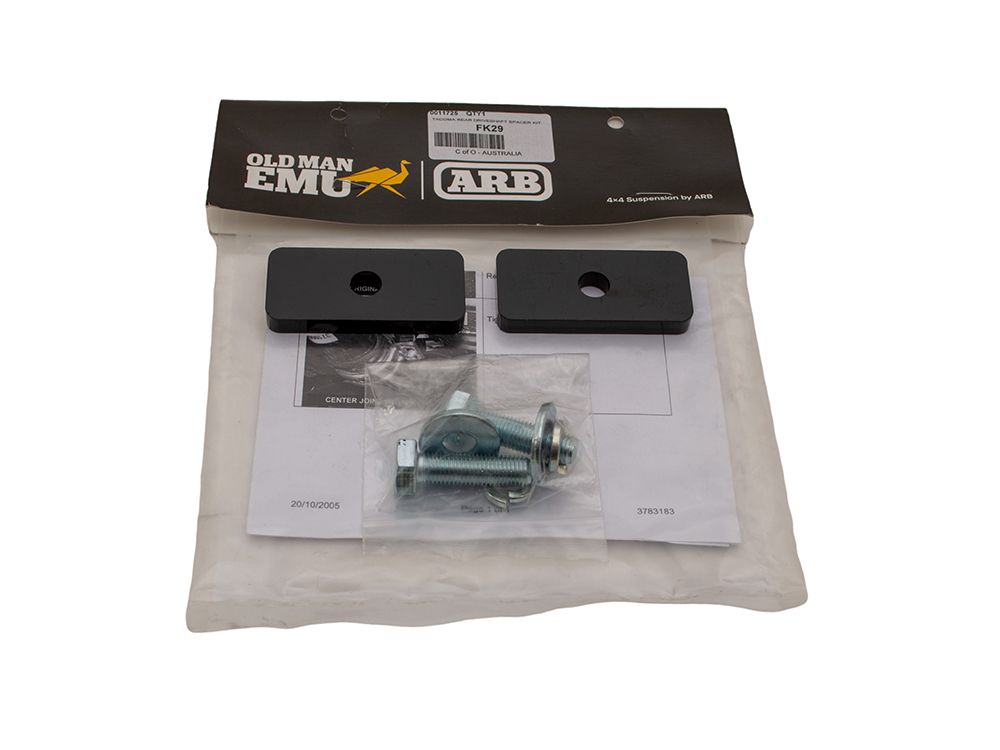 REAR DRIVESHAFT SPACER KIT Britpart