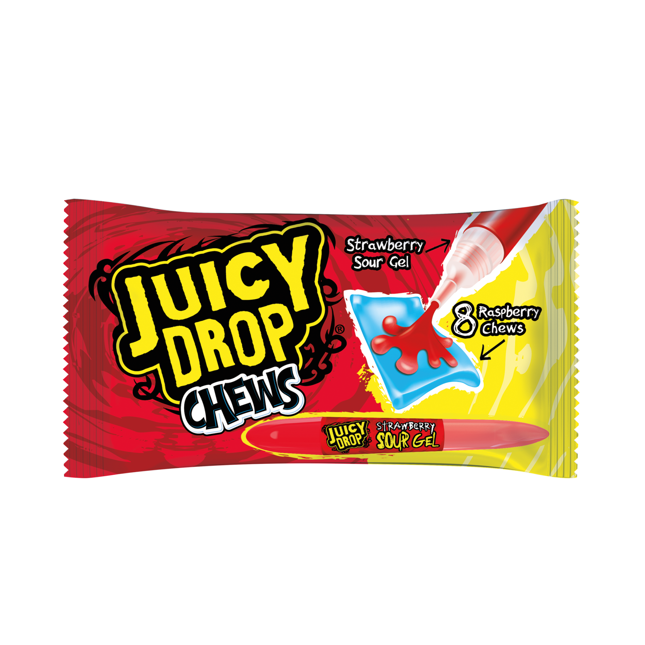 Bazooka Juicy Drop Chews 67g
