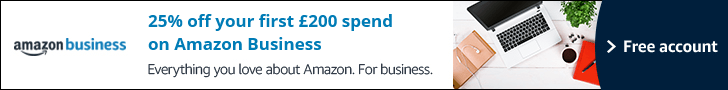 25% off your first £200 spend on Amazon Business