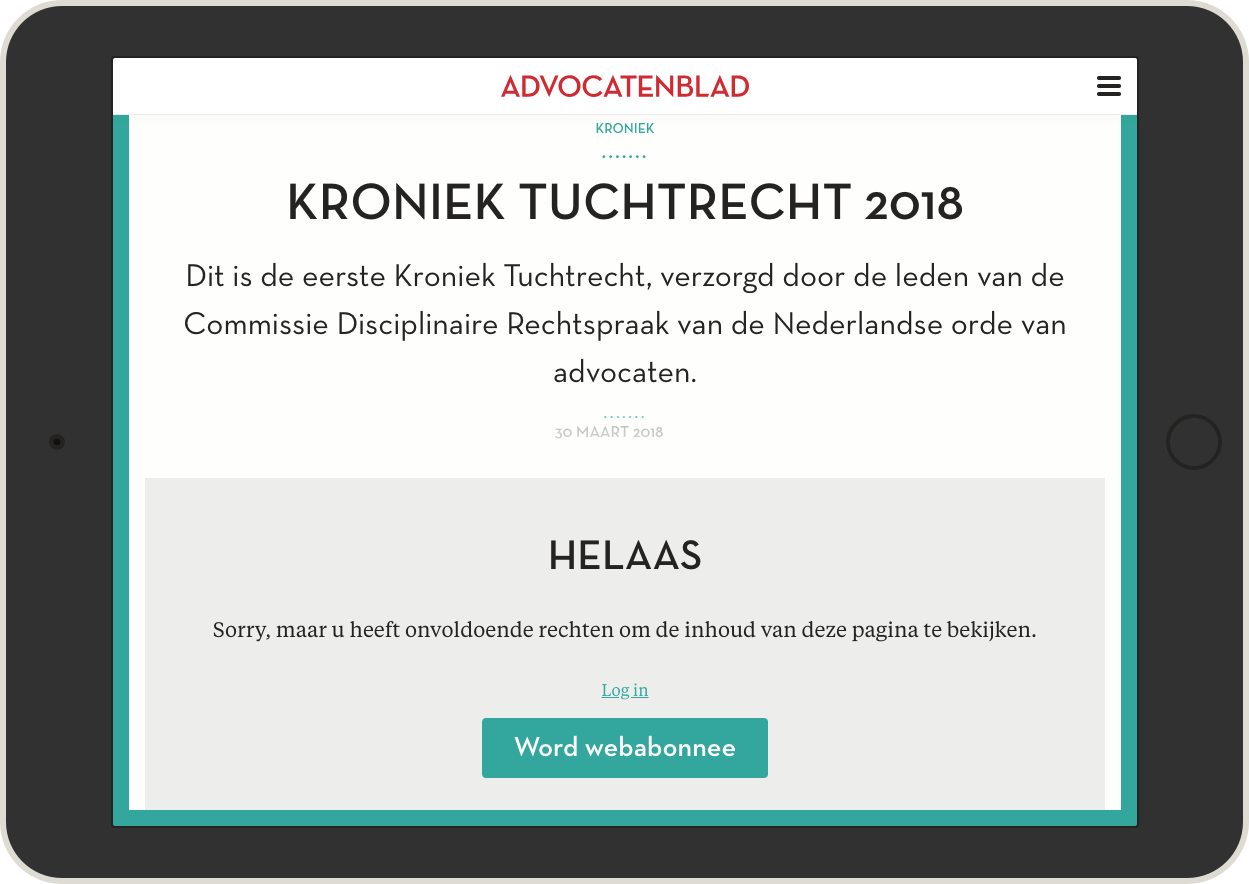 Paywall-iPad