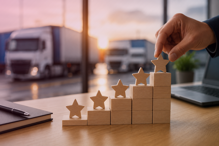 Partner rating – Now available on BursaTransport/123cargo