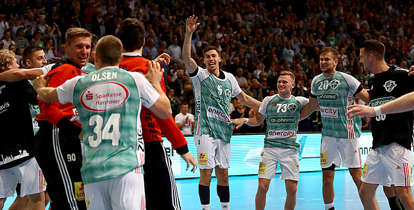 Hbl Hannover Burgdorf Mausert Sich Zum Titelkandidaten Bwin
