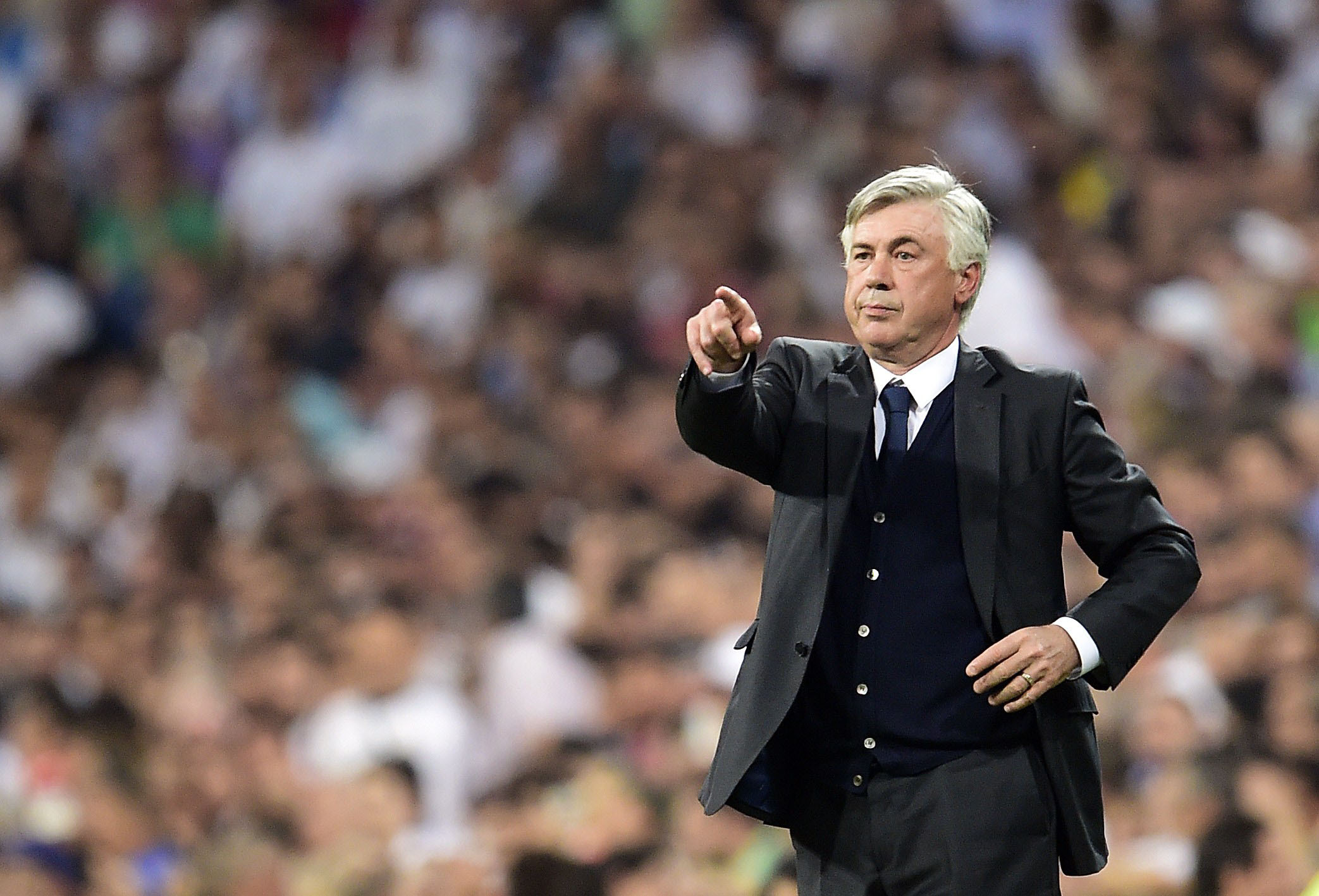 Carlo Ancelotti è sempre nei sogni della tifoseria giallorossa