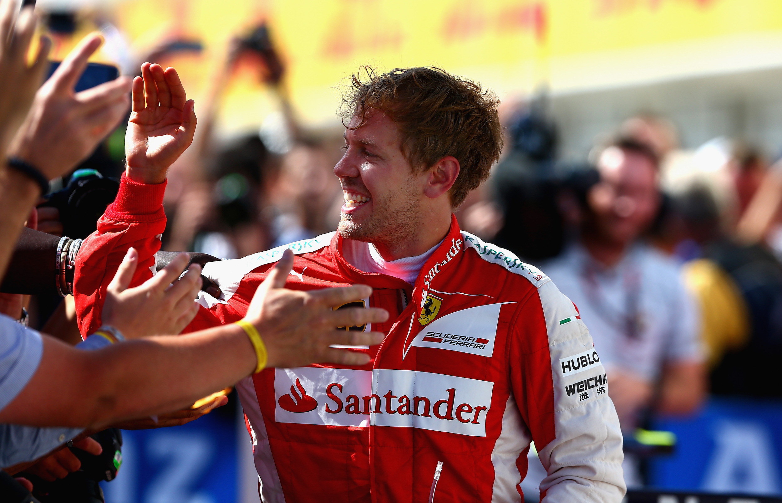 Sebastian Vettel, pilota di punta della Ferrari