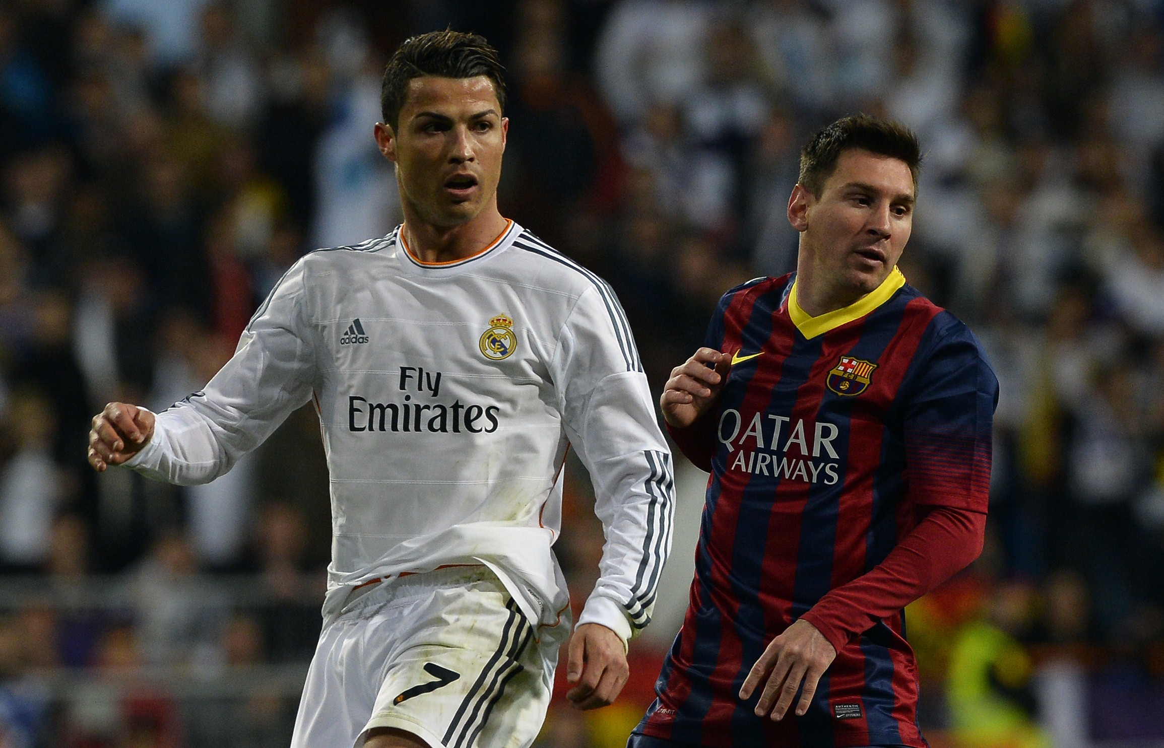 CR7 e Messi: rispettivamente 48 e 43 gol nella scorsa Liga spagnola