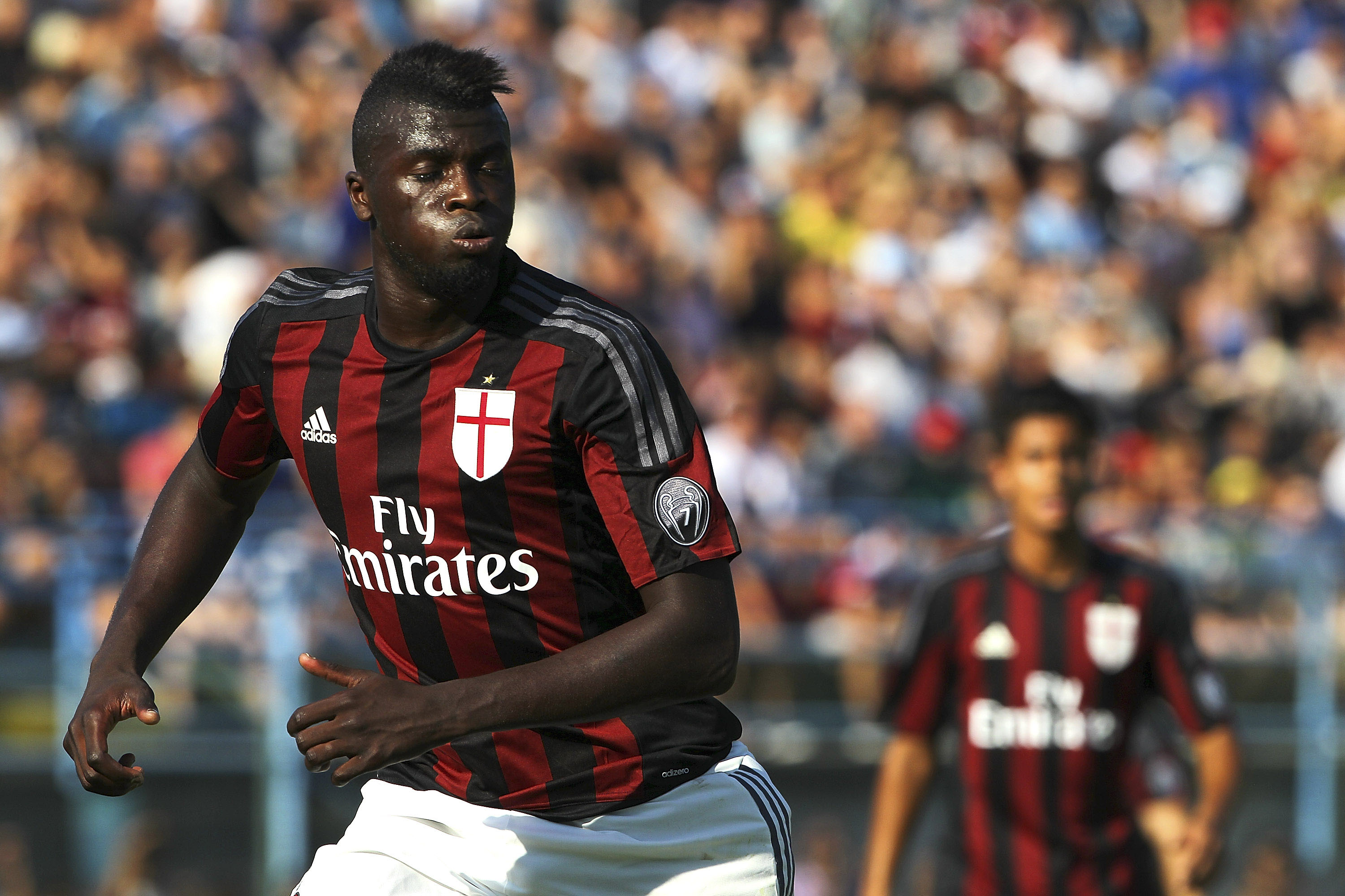 Mbaye Niang, tornato al Milan dopo un corroborante prestito al Genoa