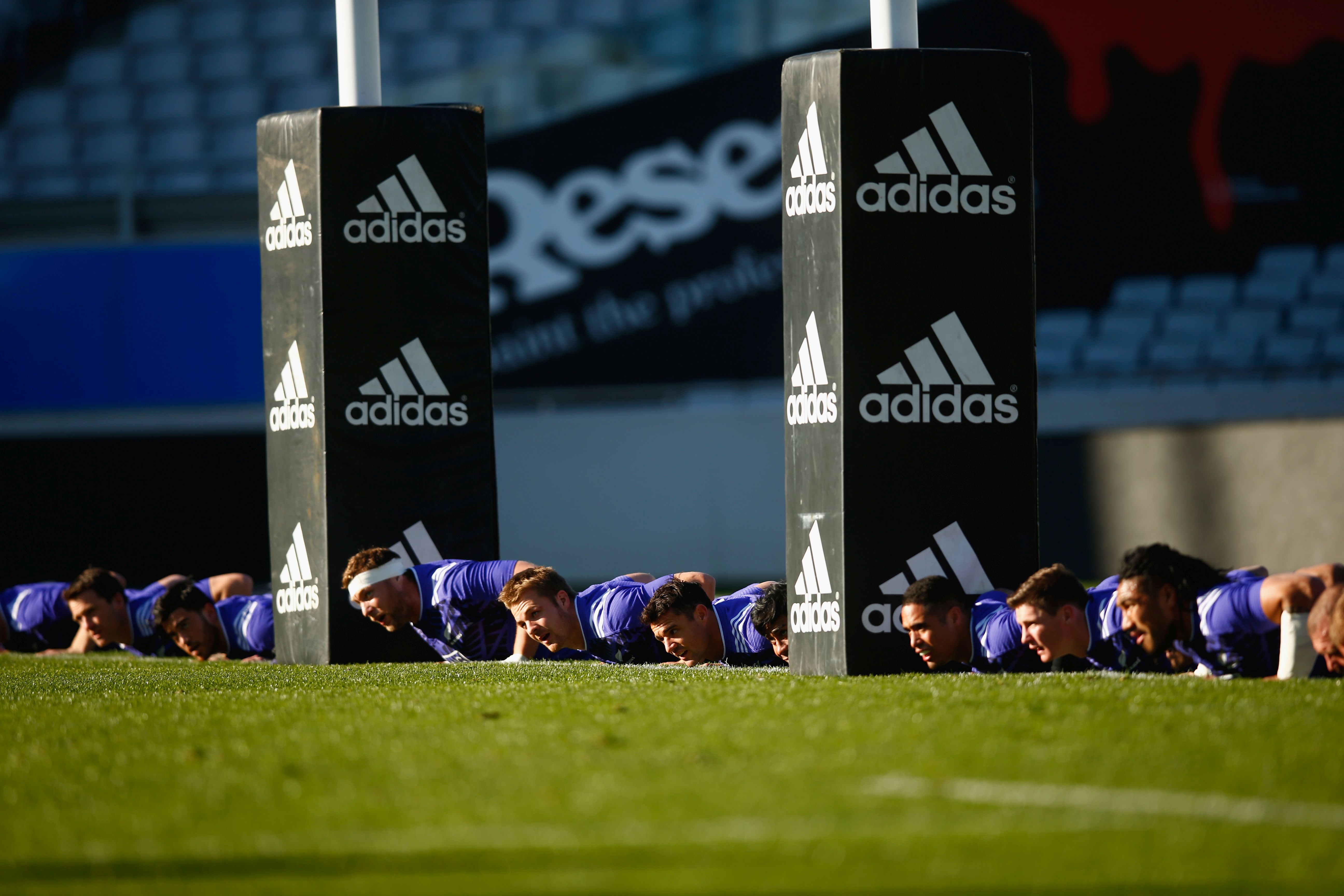 All Blacks, la squadra in allenamento