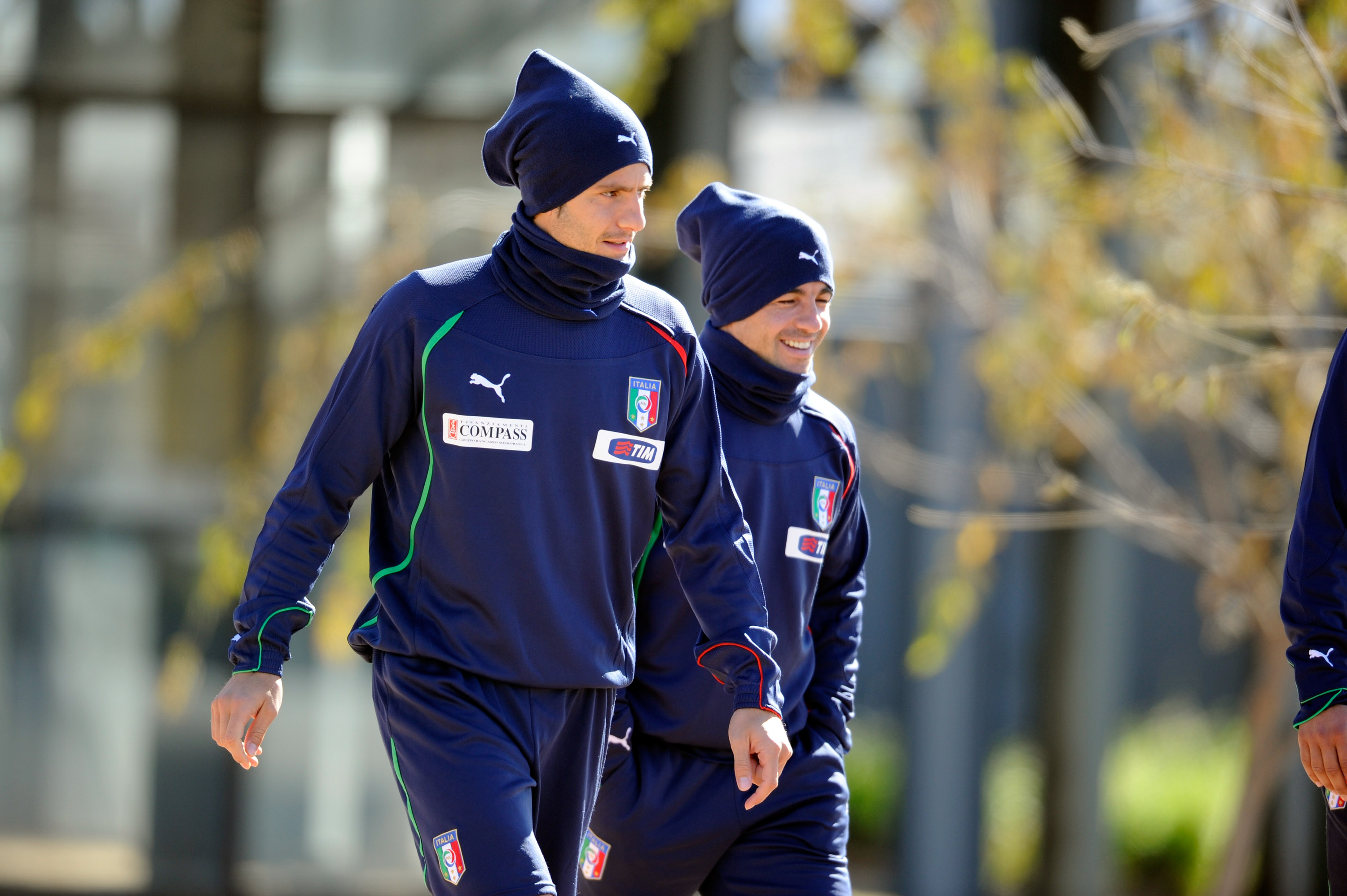 Gilardino e Di Natale insieme in un ritiro della Nazionale
