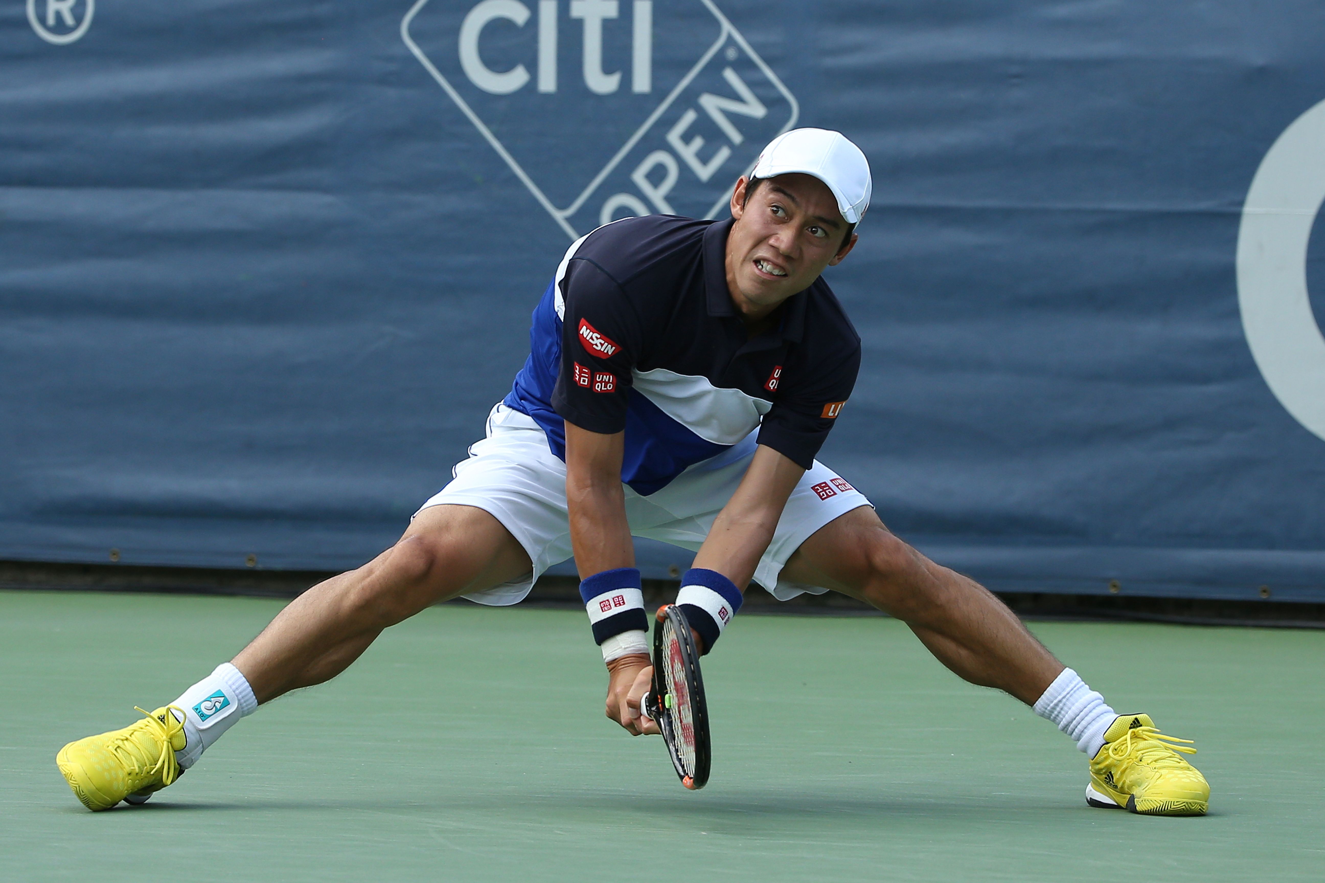 Kei Nishikori, giocherà il quarto di finale contro Monfils