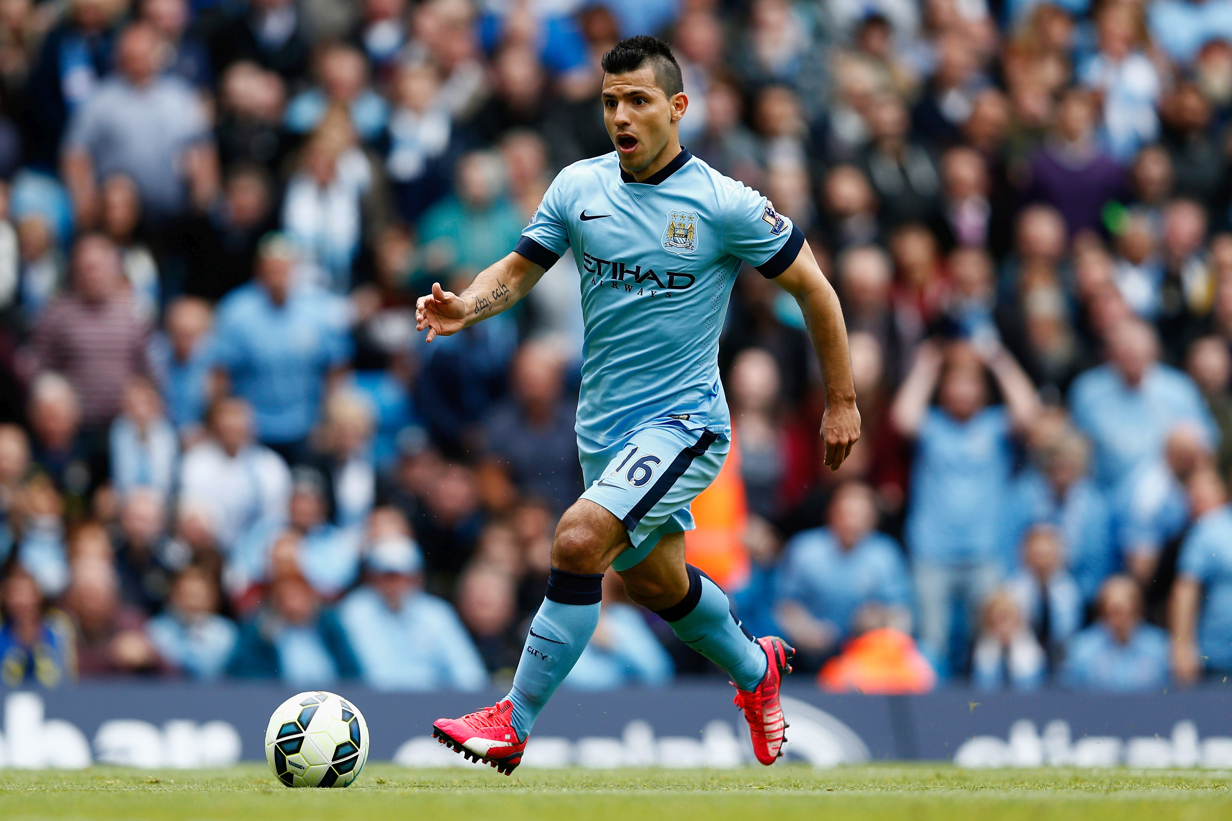 Sergio Aguero, la sua presenza contro il Liverpool è in dubbio