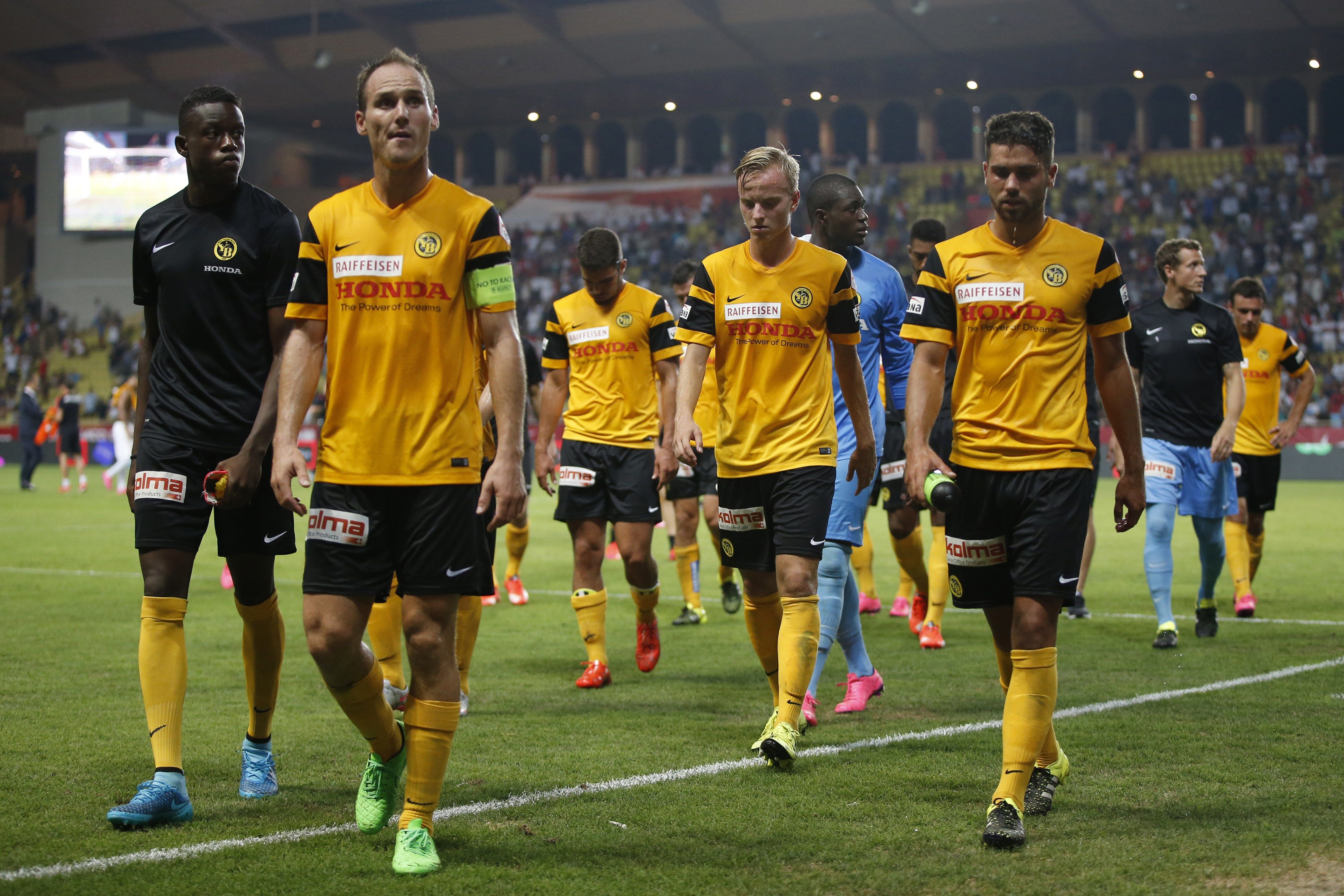 Young Boys, hanno giocato il preliminare di Champions League contro il Monaco