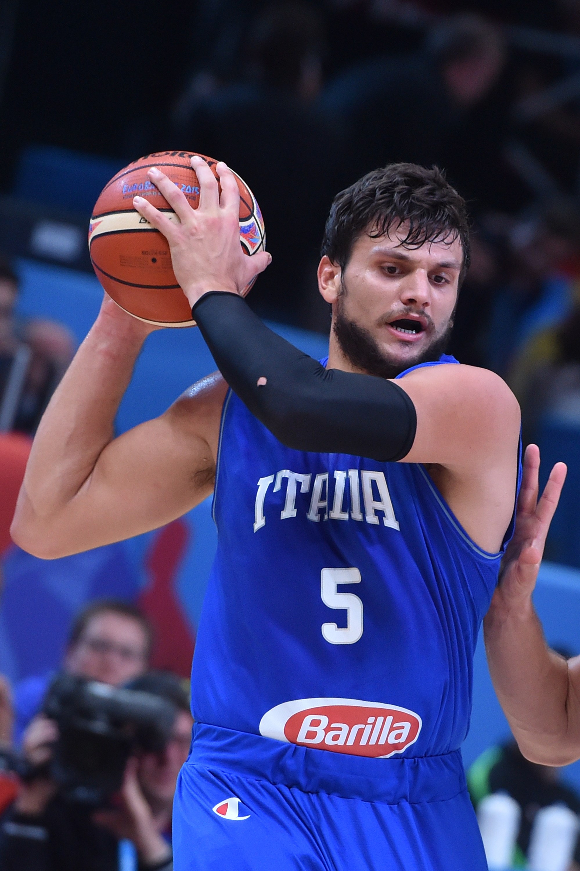 Alessandro Gentile, uno dei protagonisti azzurri a Eurobasket 2015