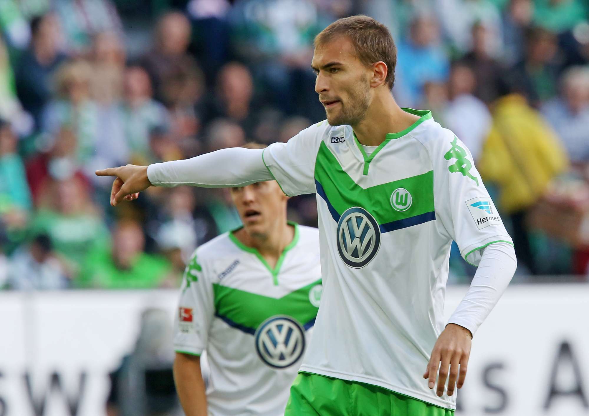 Bas Dost, attaccante del Wolfsburg
