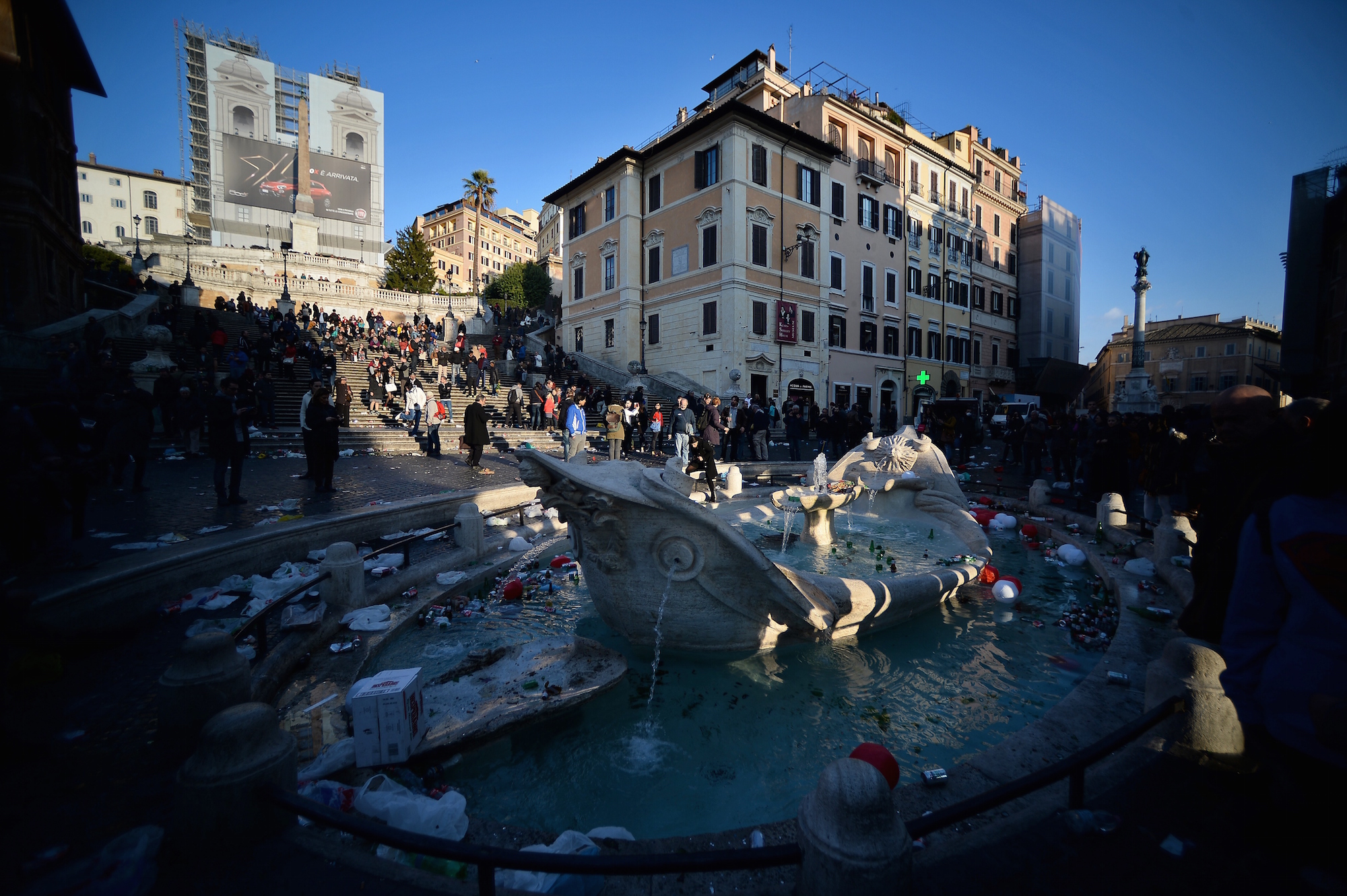 ITALY-FBL-FANS-CLASH-NETHERLAND